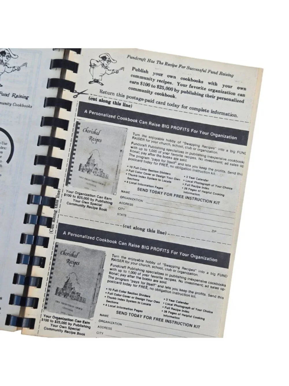 St Lukes School Of Nursing Cookbook Recipe Book Sioux City Iowa 1980s AS IS